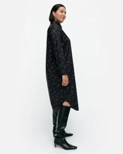 Askare Mini Unikko Puuvillapopliinimekko