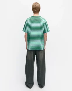 Kioski Tasaraita Menu00B4S Shortsleeve T-Paita