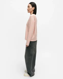 Kioski Tasaraita Relaxed Longsleeve Trikoopaita