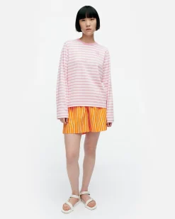 Kioski Tasaraita Relaxed Longsleeve Trikoopaita