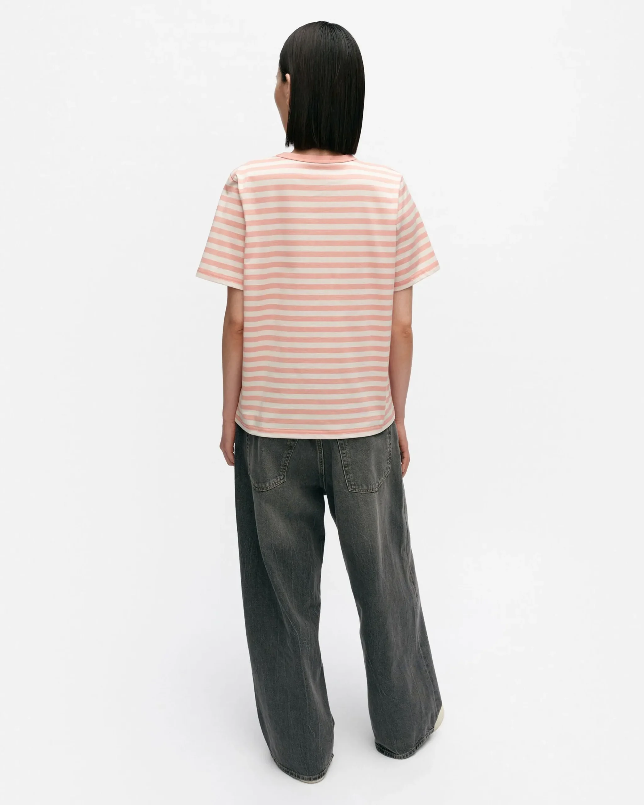 Kioski Tasaraita Relaxed Shortsleeve T-Paita