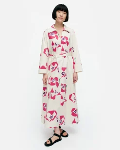 Perenna Helakka Puuvillapopliinimekko