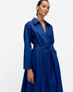 Perenna Solid Puuvillapopliinimekko