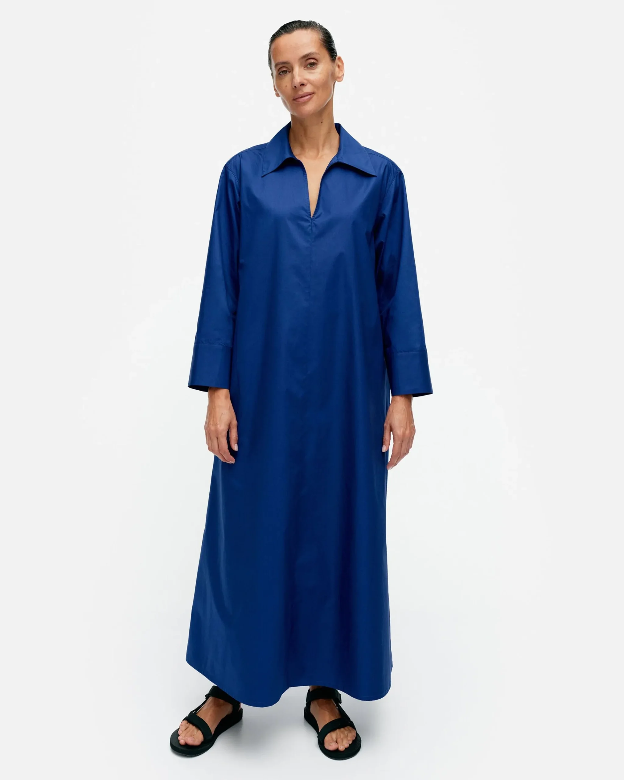 Perenna Solid Puuvillapopliinimekko