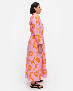 Perenna Unikko Puuvillapopliinimekko
