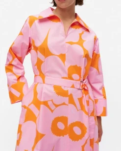 Perenna Unikko Puuvillapopliinimekko