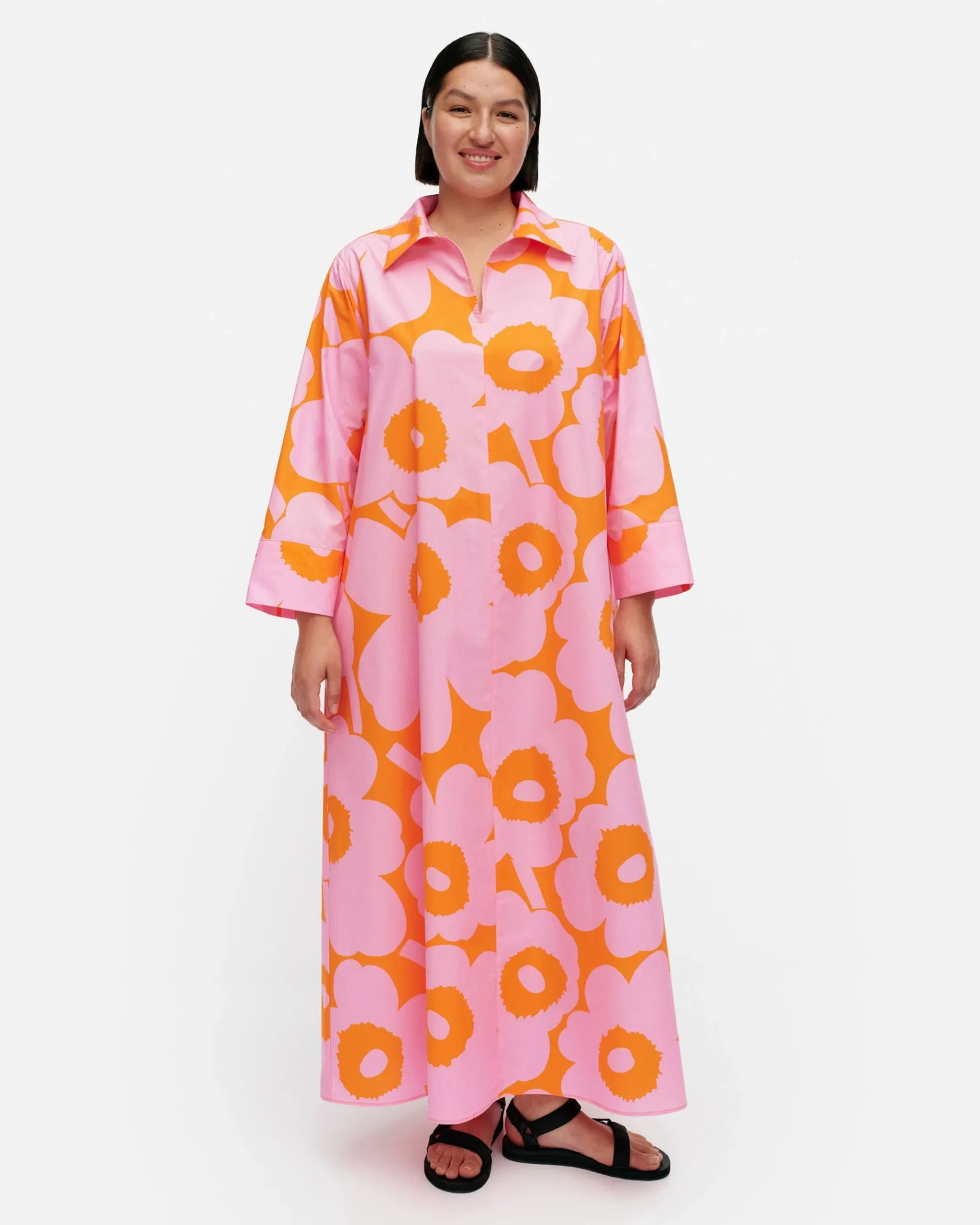 Perenna Unikko Puuvillapopliinimekko