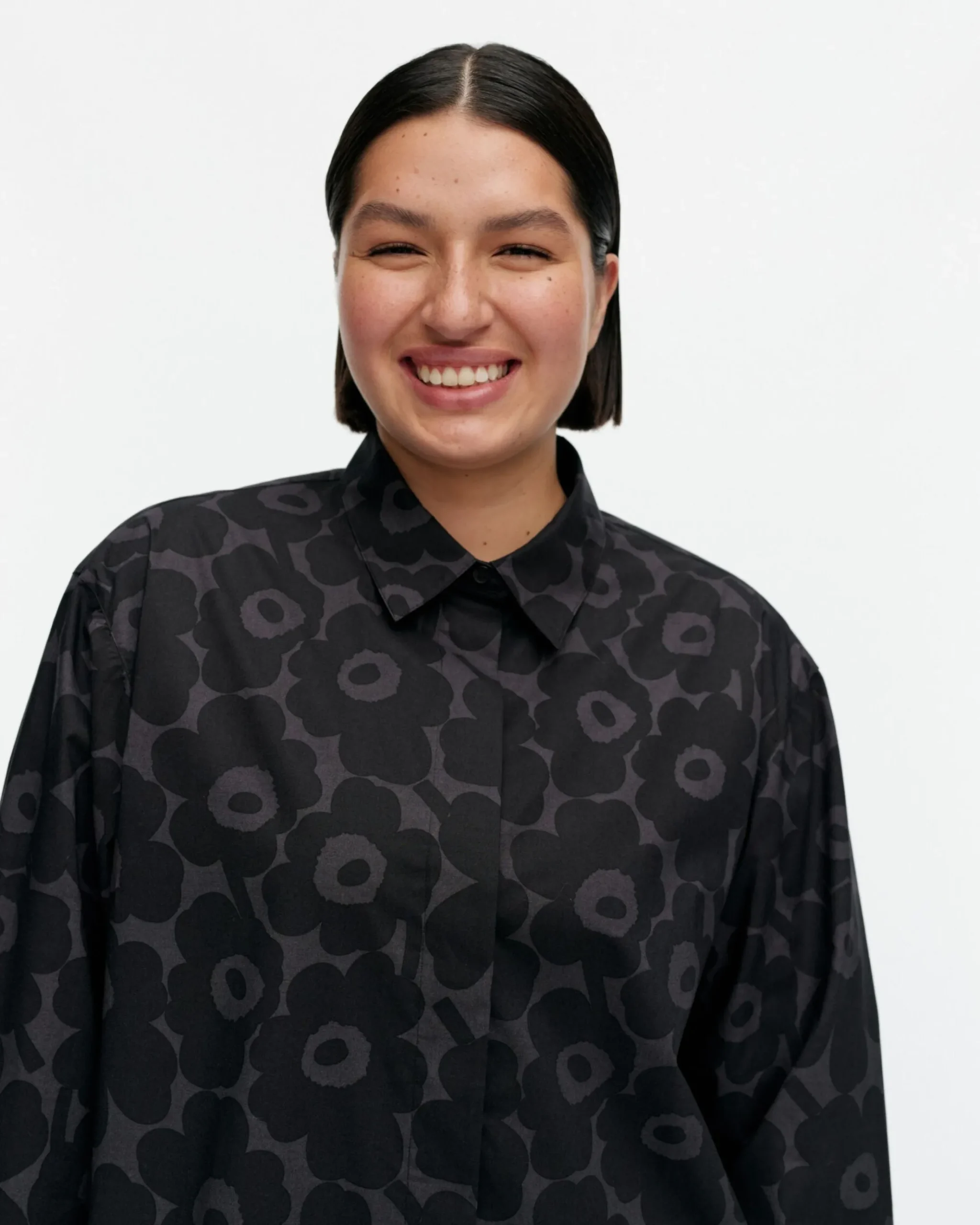 Ruoste Mini Unikko Puuvillapopliinipaita