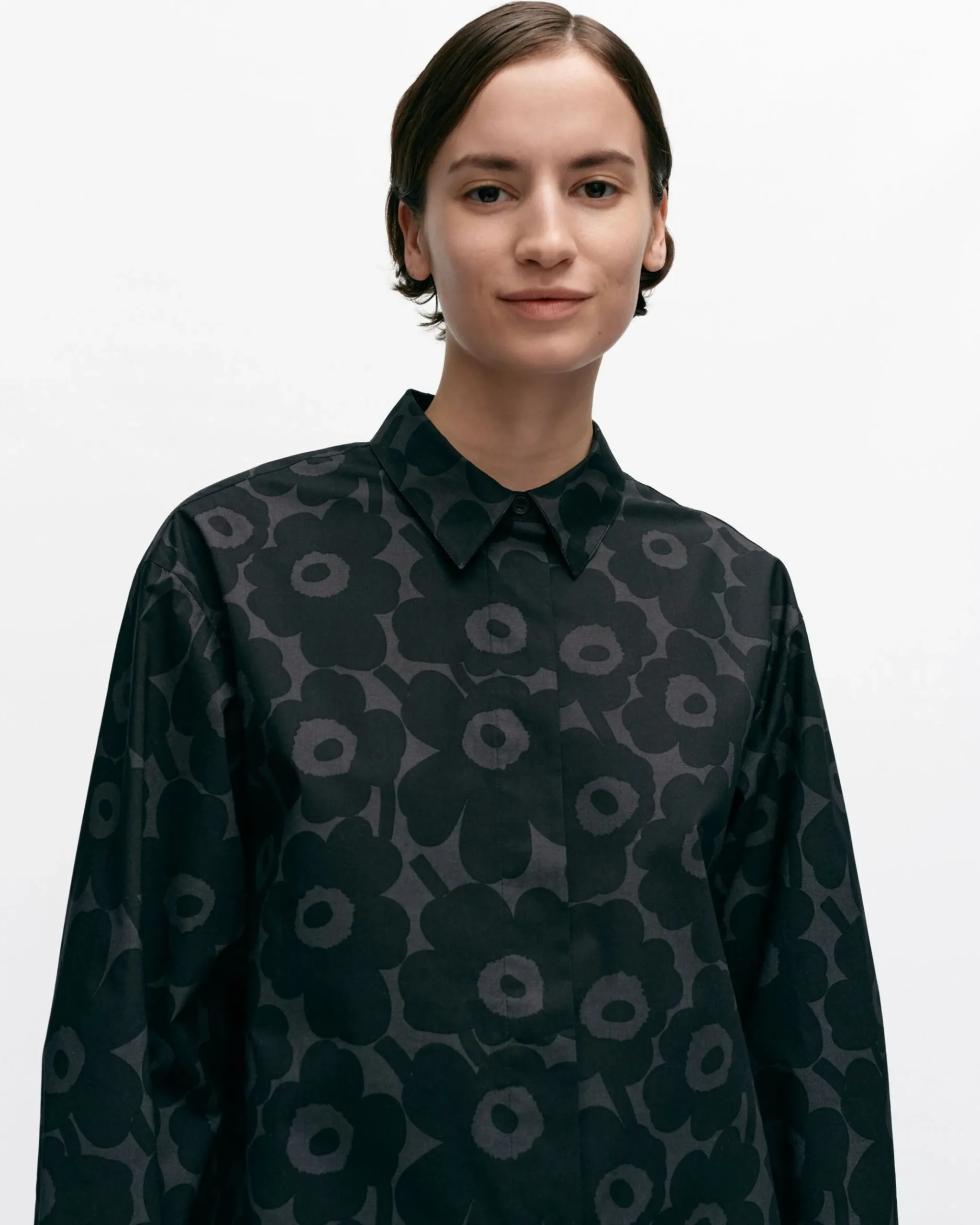 Ruoste Mini Unikko Puuvillapopliinipaita