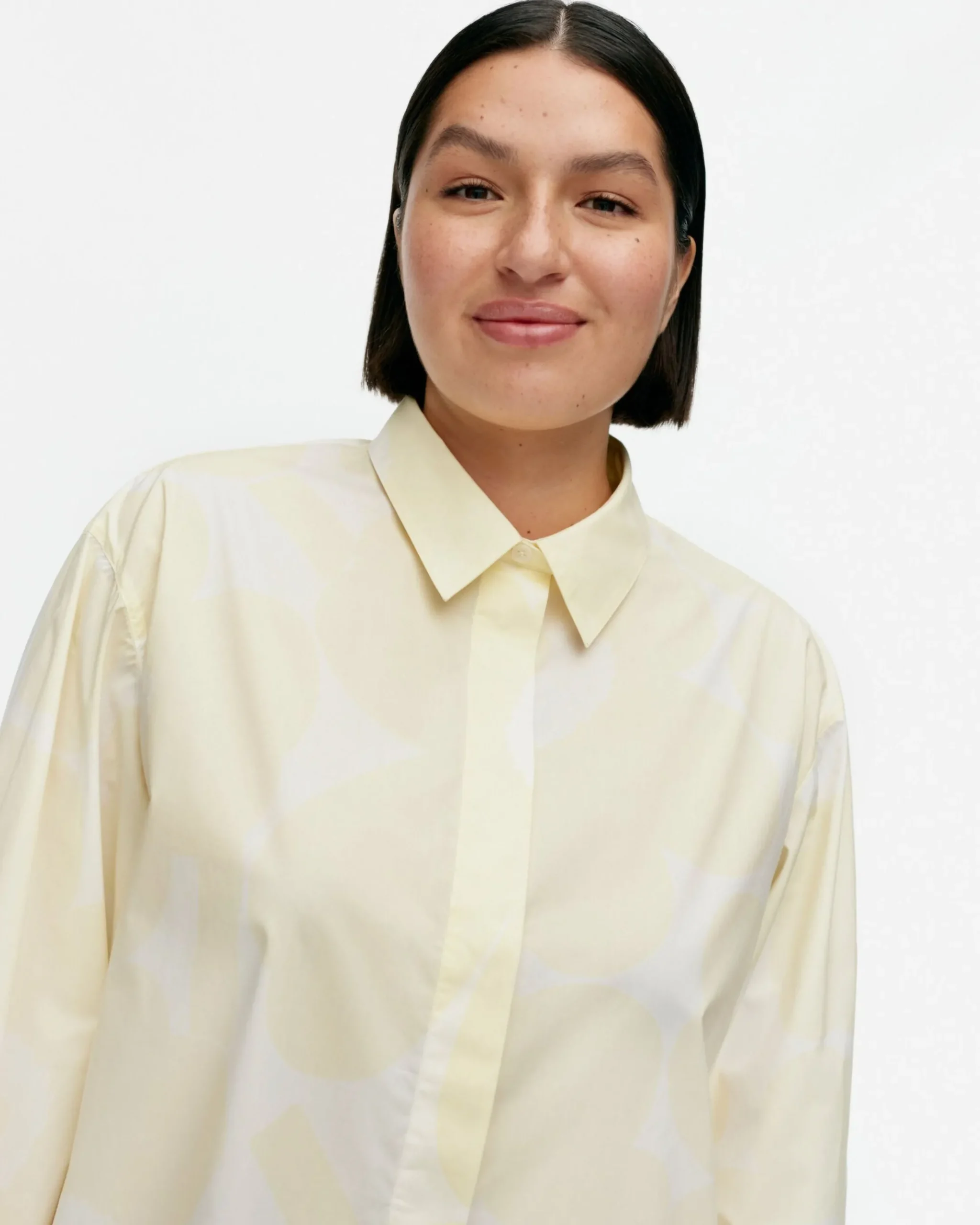 Ruoste Unikko Puuvillapopliinipaita